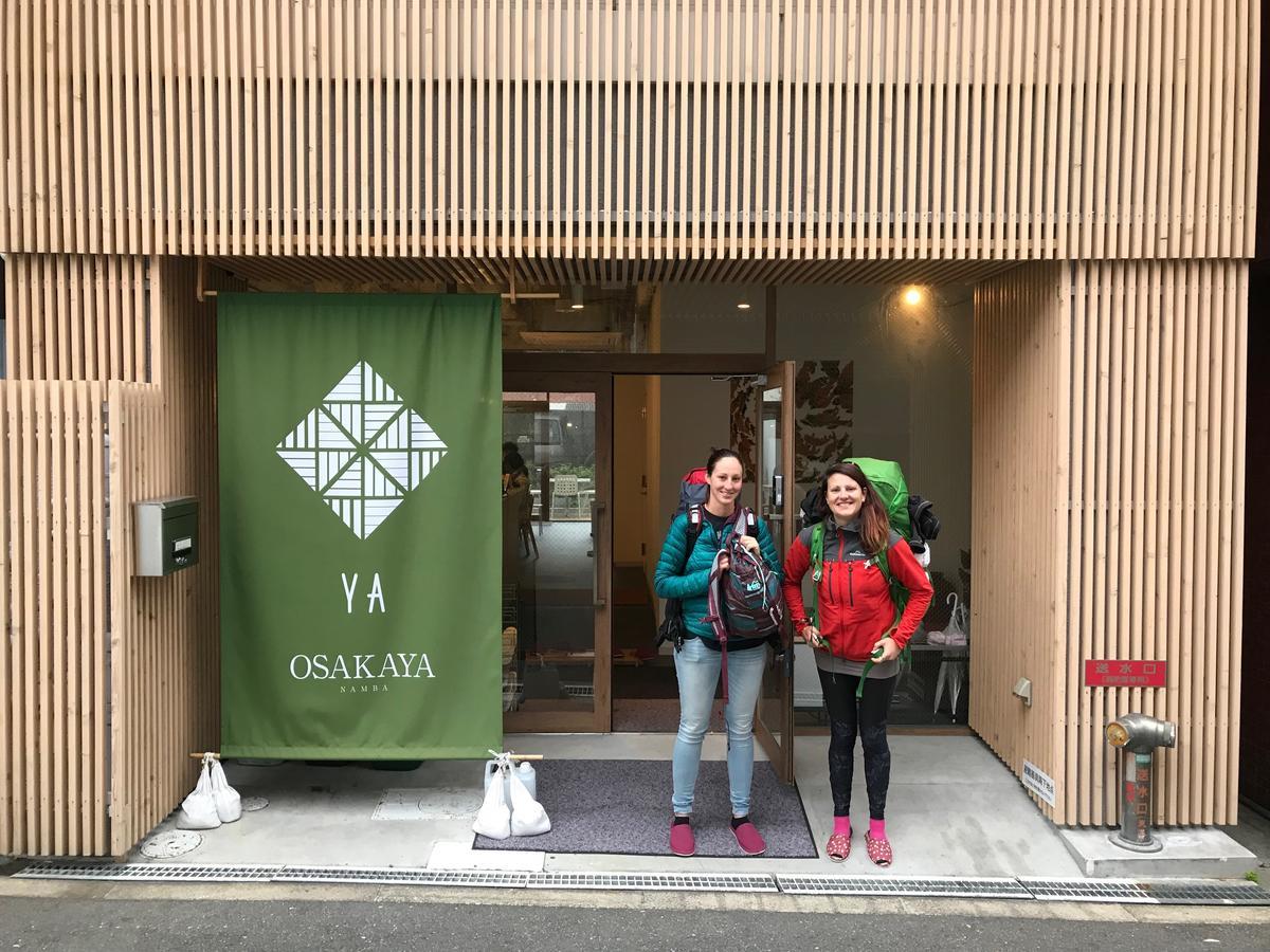 Osaka Ya Namba Hostel Bagian luar foto